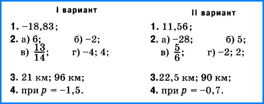 Дорофеев - Контрольная № 6 по математике