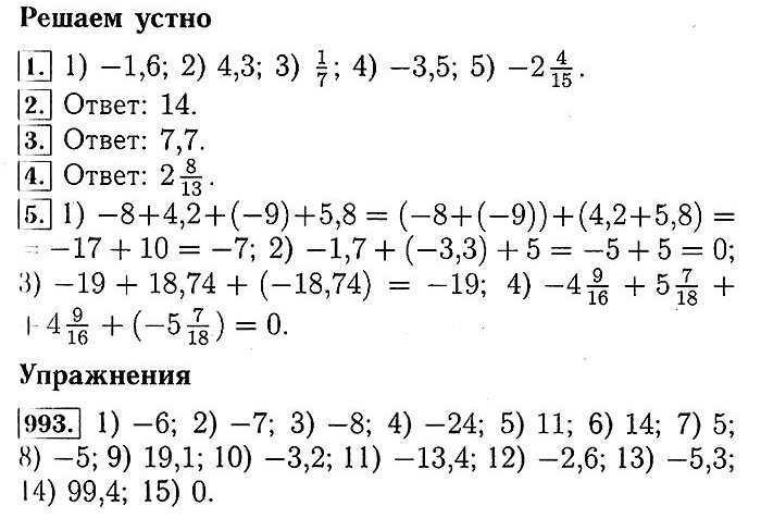Математика Мерзляк. Ответы на упр. 919 - 1023